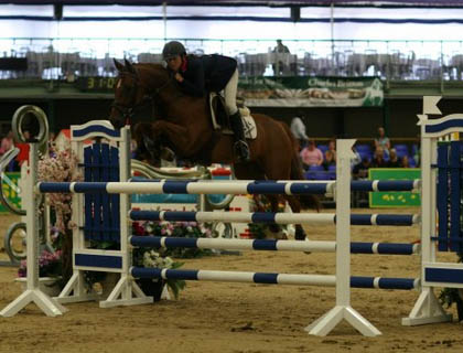 Megan James Showjumper